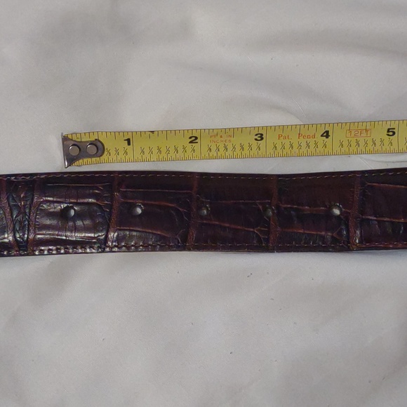 Brighton Leather Brown Belt Size 32 - Picture 11 of 11